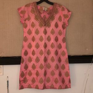 LINK DRESS WITH FLOWERS